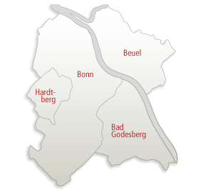 Bonn Bezirke