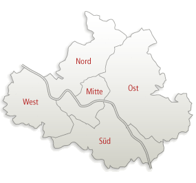 Dresden Bezirke