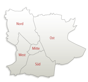 Krefeld Bezirke