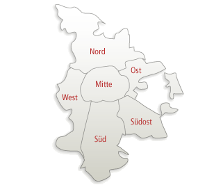 Nürnberg Bezirke