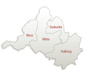 Saarbrücken Bezirke